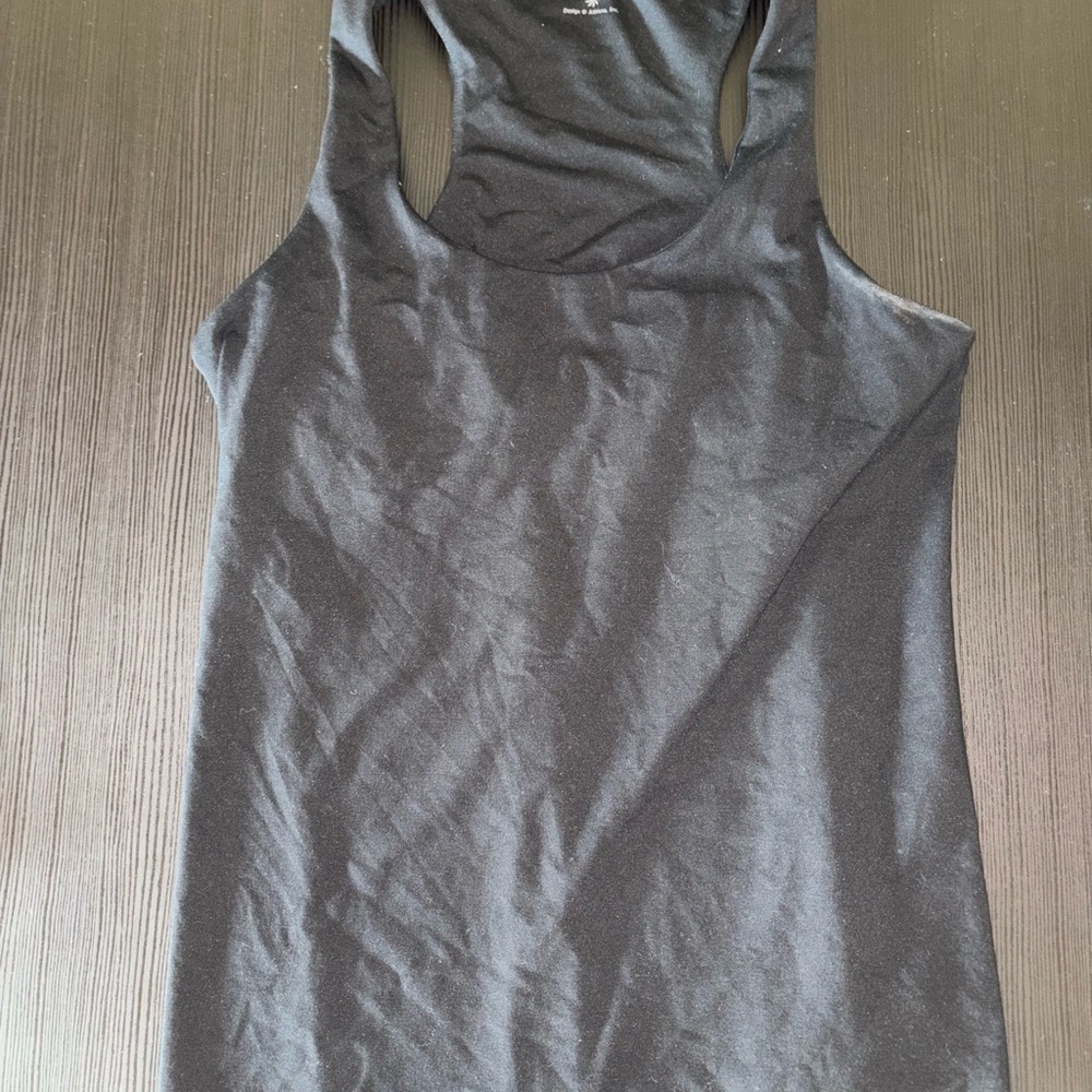 Athleta Gray Fitted Tank Top